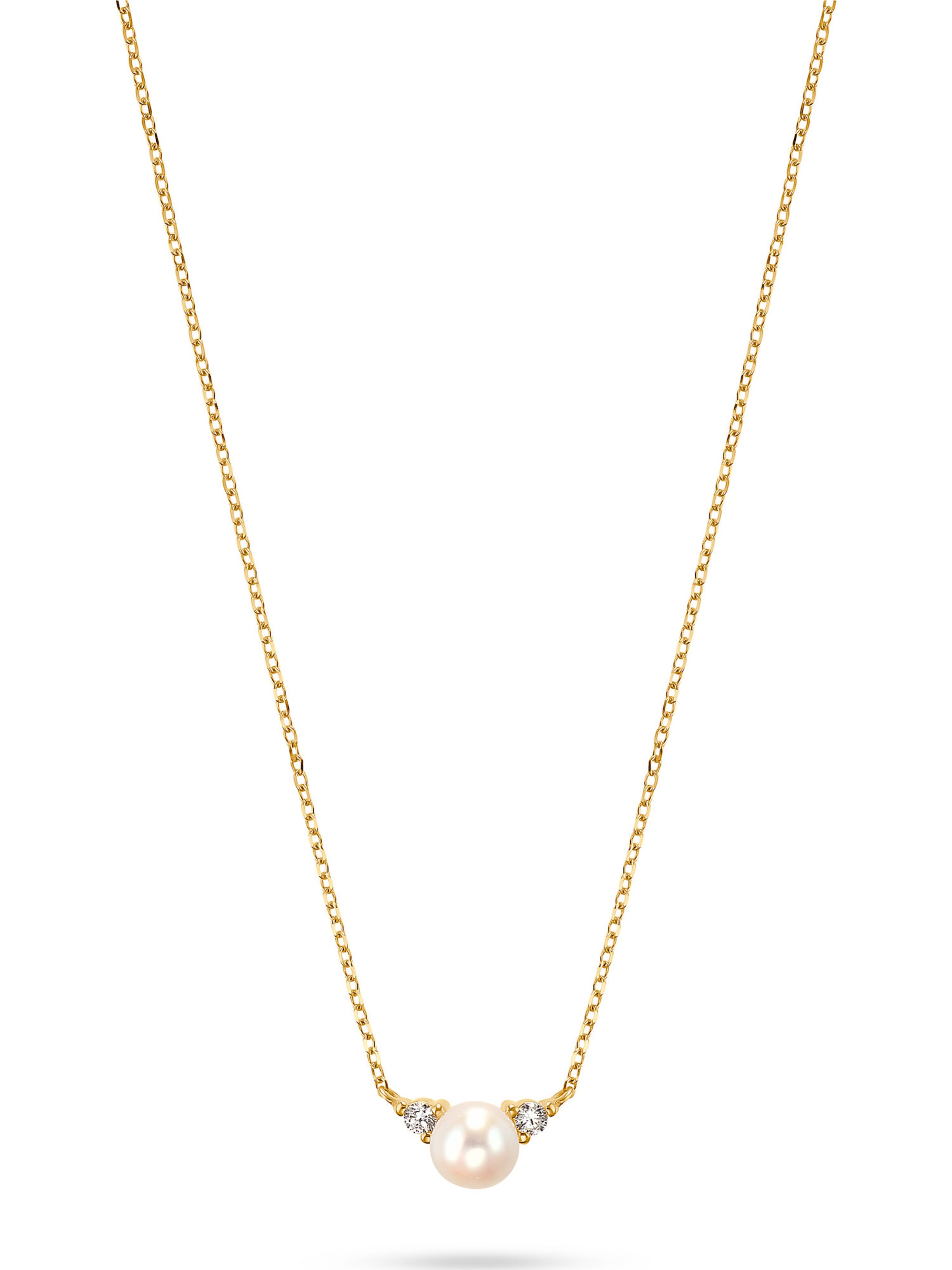 CHRIST Necklace in Gold: front