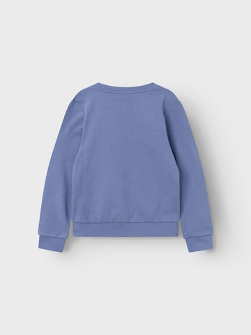 NAME IT - Sweatshirt 'Sidinna' em azul