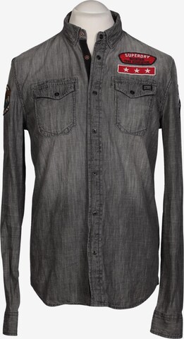 Superdry Hemd M in Grau: Vorderseite