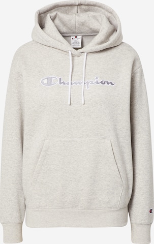 Champion Authentic Athletic Apparel Sweatshirt in Grey: front