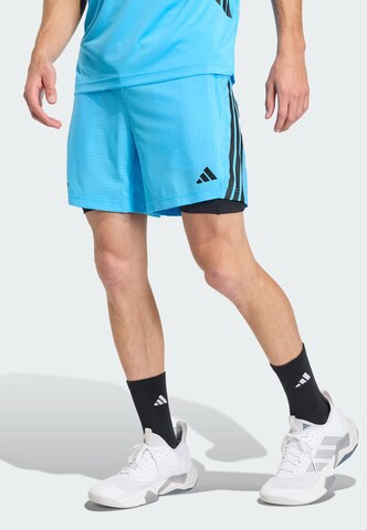 ADIDAS PERFORMANCE Regular Sportbroek in Blauw: voorkant