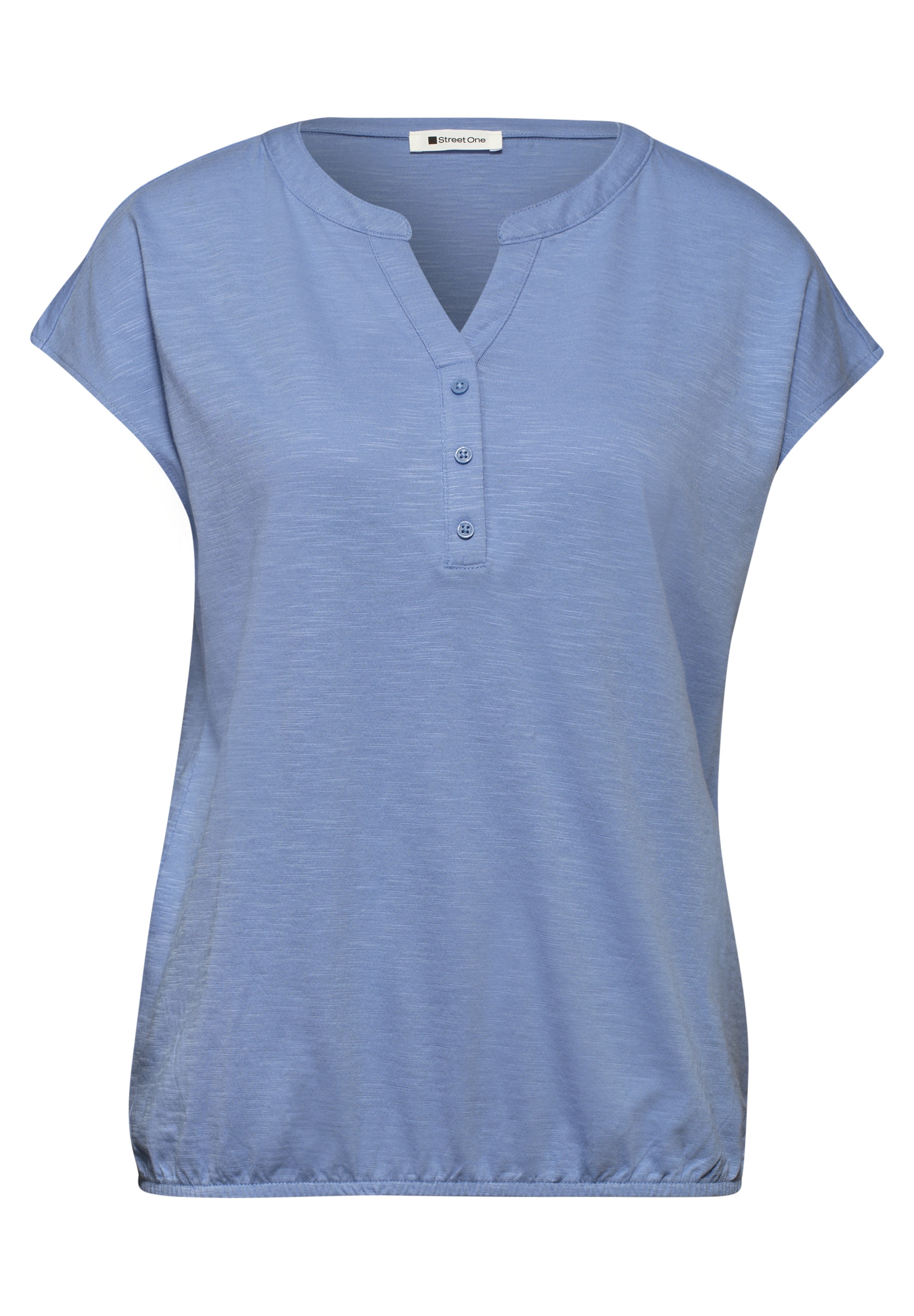 STREET ONE T-Shirt in Blau: Vorderseite