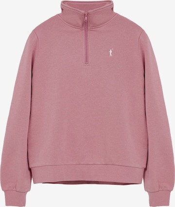 Polo Club Sweatshirt in Pink: Vorderseite