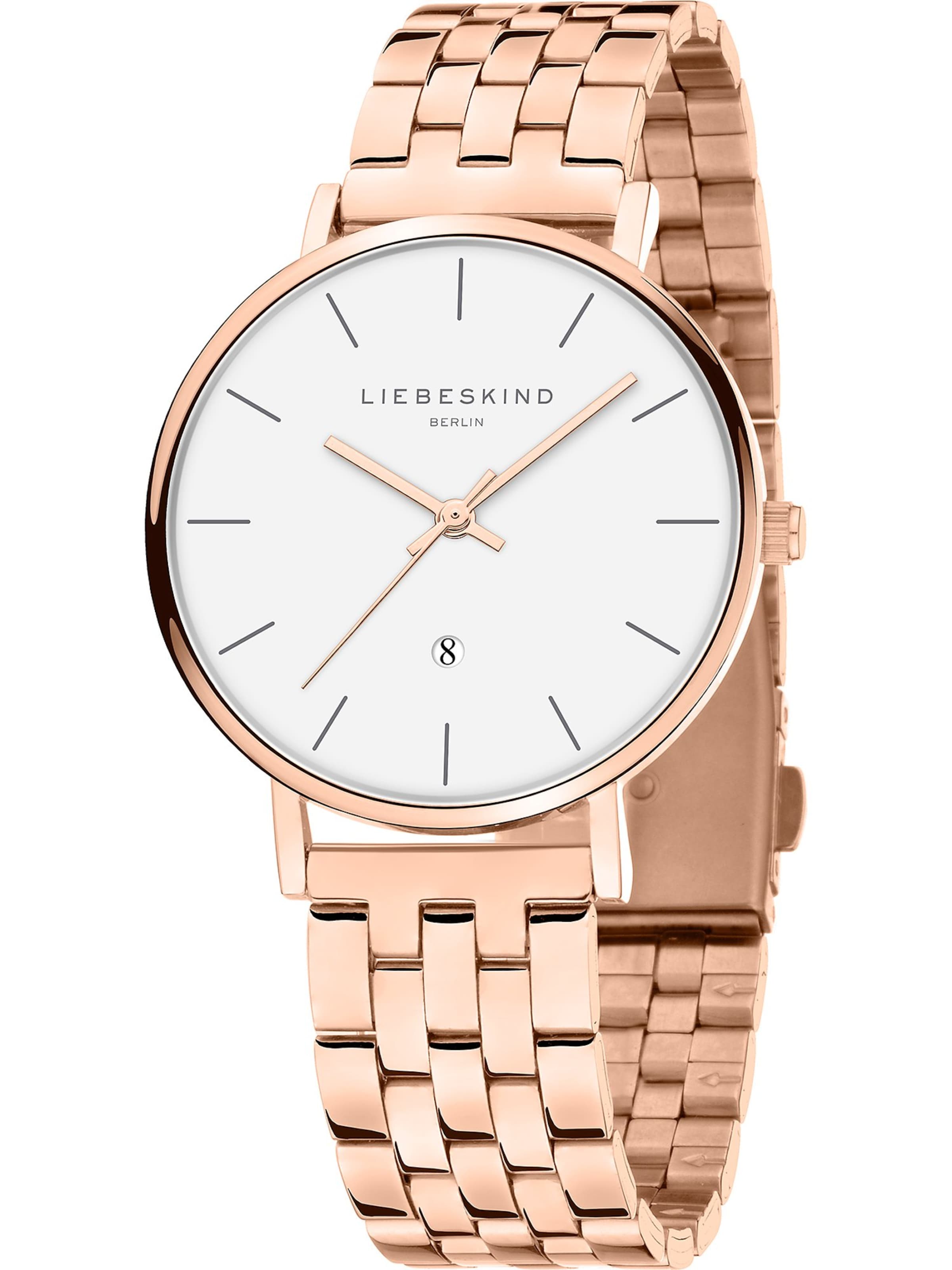 Liebeskind Berlin Analoog horloge in Goud: voorkant