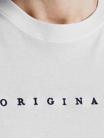 T-Shirt 'Copenhagen' JACK & JONES en blanc