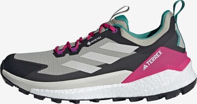 ADIDAS TERREX Ниски обувки 'Free Hiker 2.0' в сиво / розово / черно / бяло, Преглед на продукта