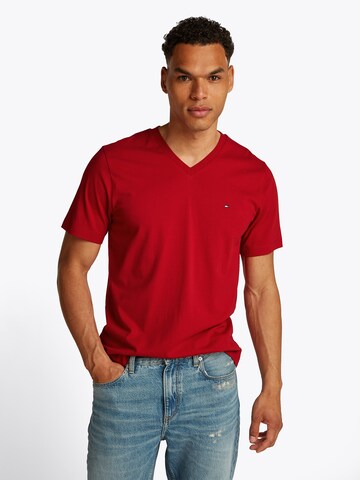 TOMMY HILFIGER - Camiseta 'ESSENTIAL' en rojo: frente