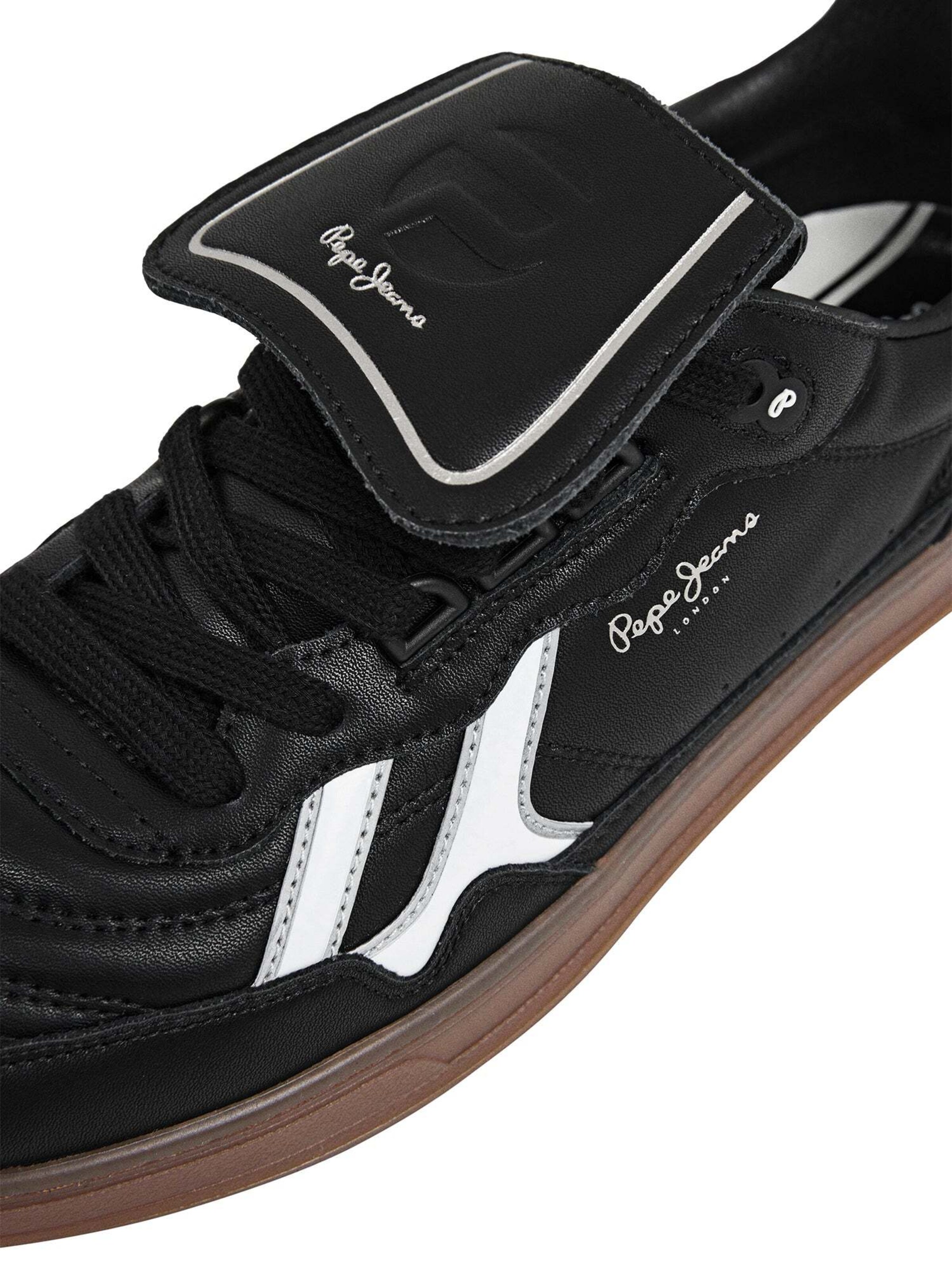 Pepe Jeans Platform trainers 'BALL EQUIP M' in Black