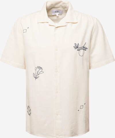 Wax London Button Up Shirt in Beige / Black, Item view