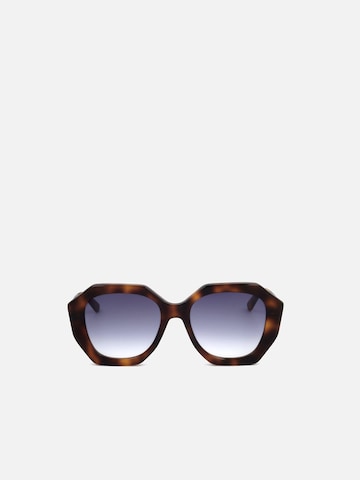 Karl Lagerfeld Sunglasses 'Karl Lagerfeld KL6012S Black 52/18/140 Women Sunglasses' in Brown: front