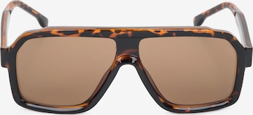 Lunettes de soleil '28015' Estro en marron : devant
