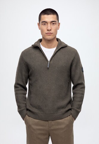 Petrol Industries Sweater in Grey: front