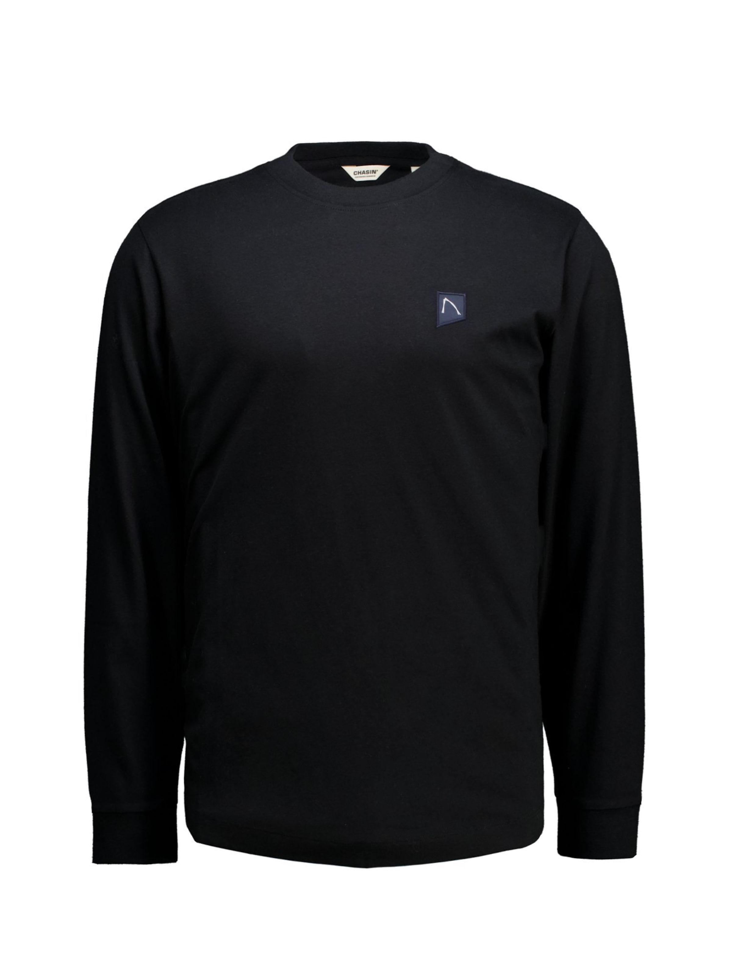 CHASIN' Shirt 'Brody' in Schwarz: Vorderseite