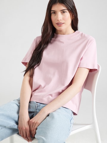 SELECTED FEMME Shirt 'SLFESSENTIAL' in Pink: front