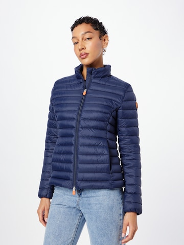 SAVE THE DUCK Between-season jacket 'CARLY' in Blue: front