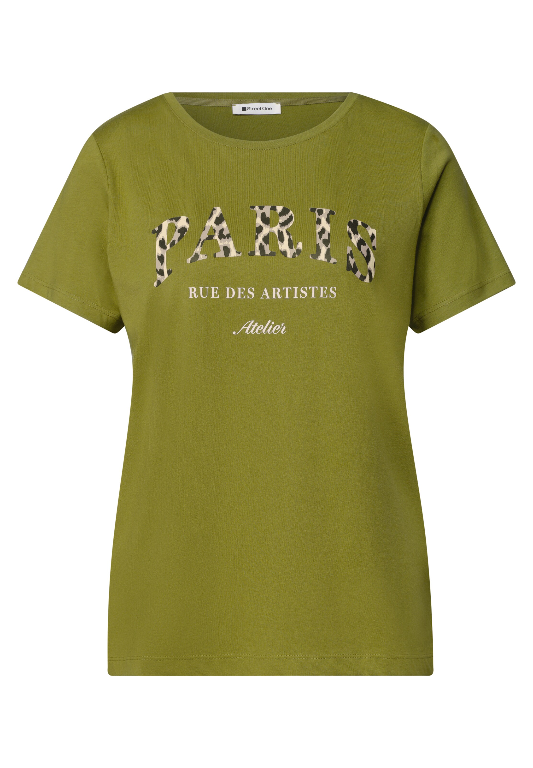 STREET ONE Shirt in Green: front