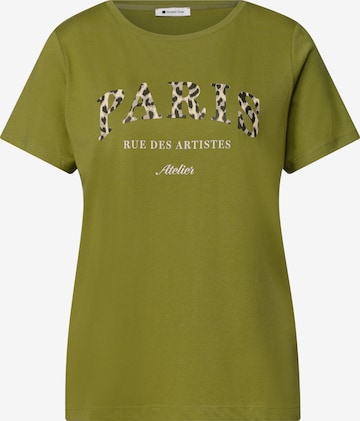 STREET ONE Shirt in Green: front