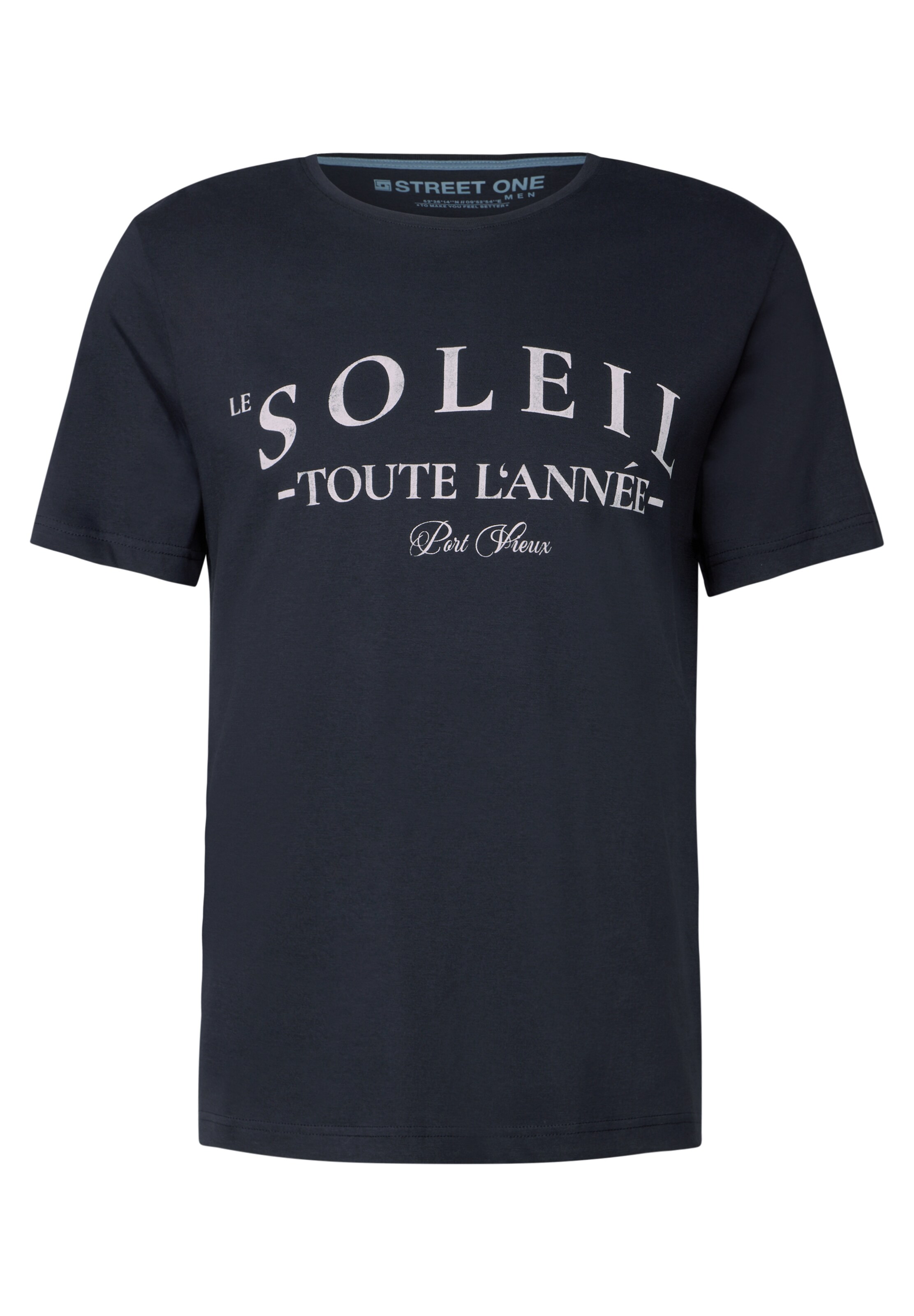 Street One MEN Shirt in Blue: front