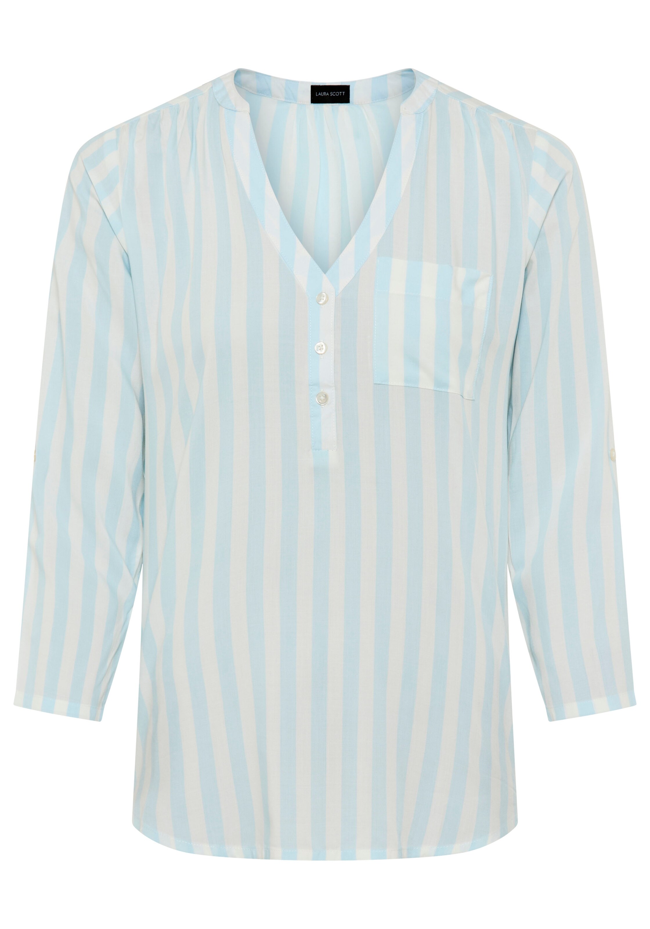 LAURA SCOTT Bluse in Blau: Vorderseite