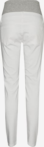 MAMALICIOUS Slim fit Jeans 'Iggi' in White