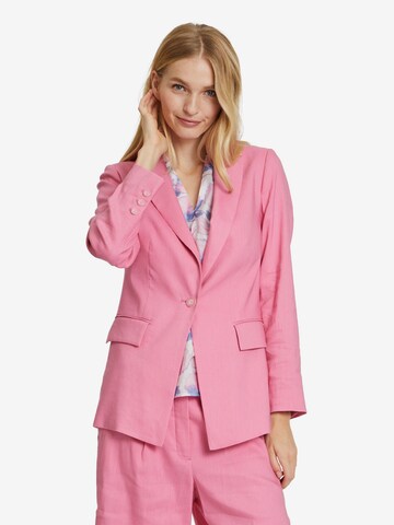 Betty & Co Blazer in Pink: front