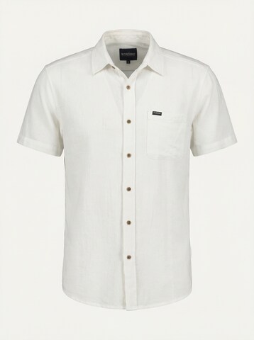 KOROSHI - Ajuste regular Camisa en blanco