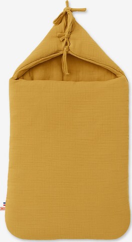 Sac de couchage PAPATE en jaune : devant
