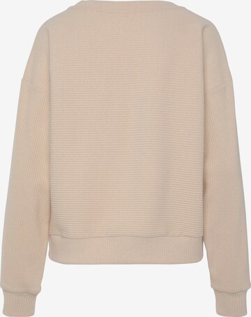 s.Oliver Sweatshirt i beige