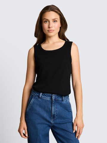 TOM TAILOR Top in Schwarz: Vorderseite