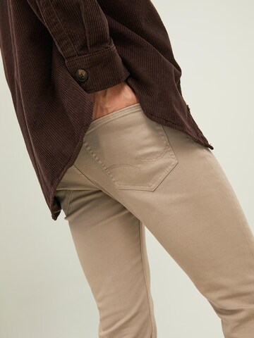 JACK & JONES Slimfit Jeans in Beige