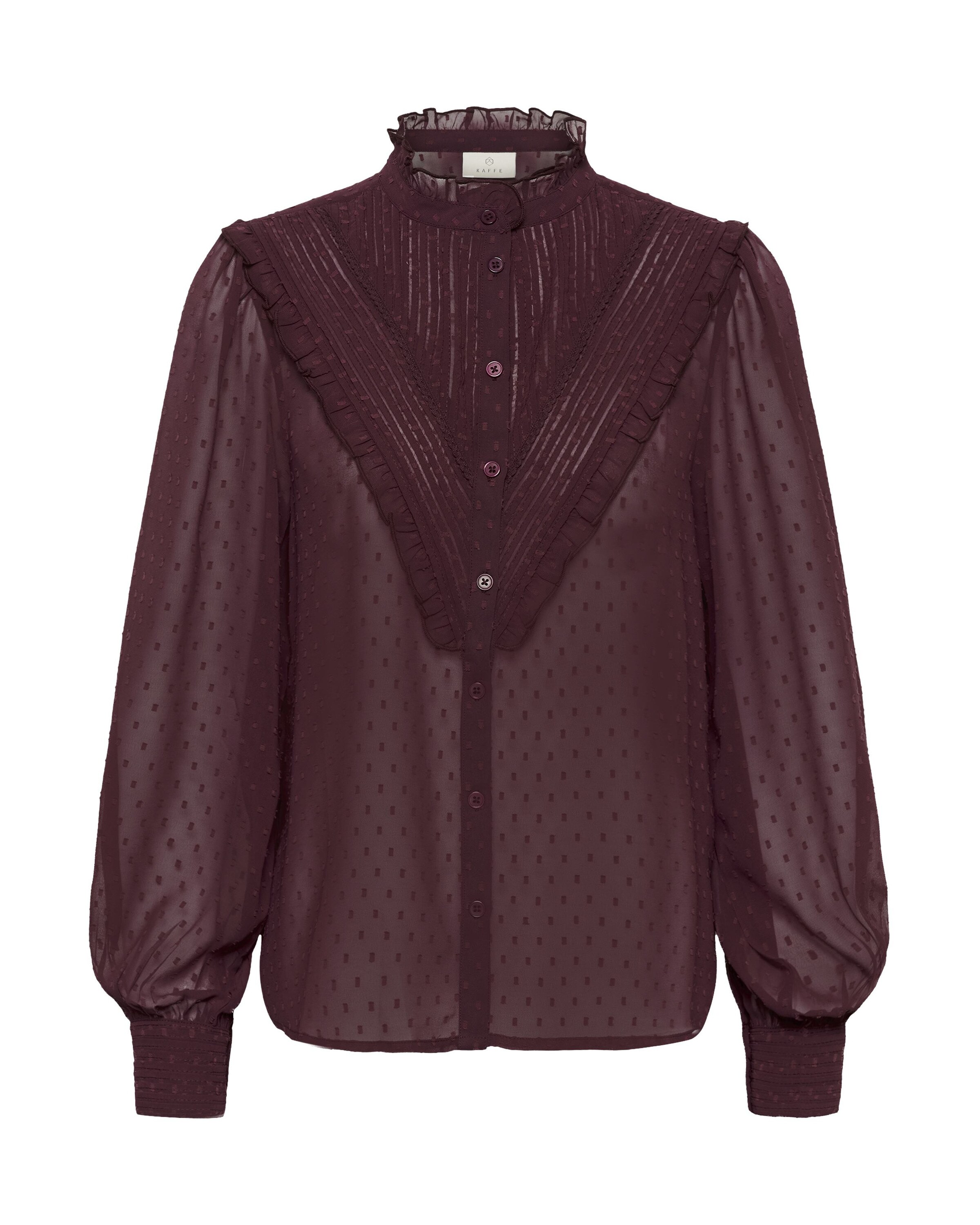 Kaffe Blouse in Brown: front