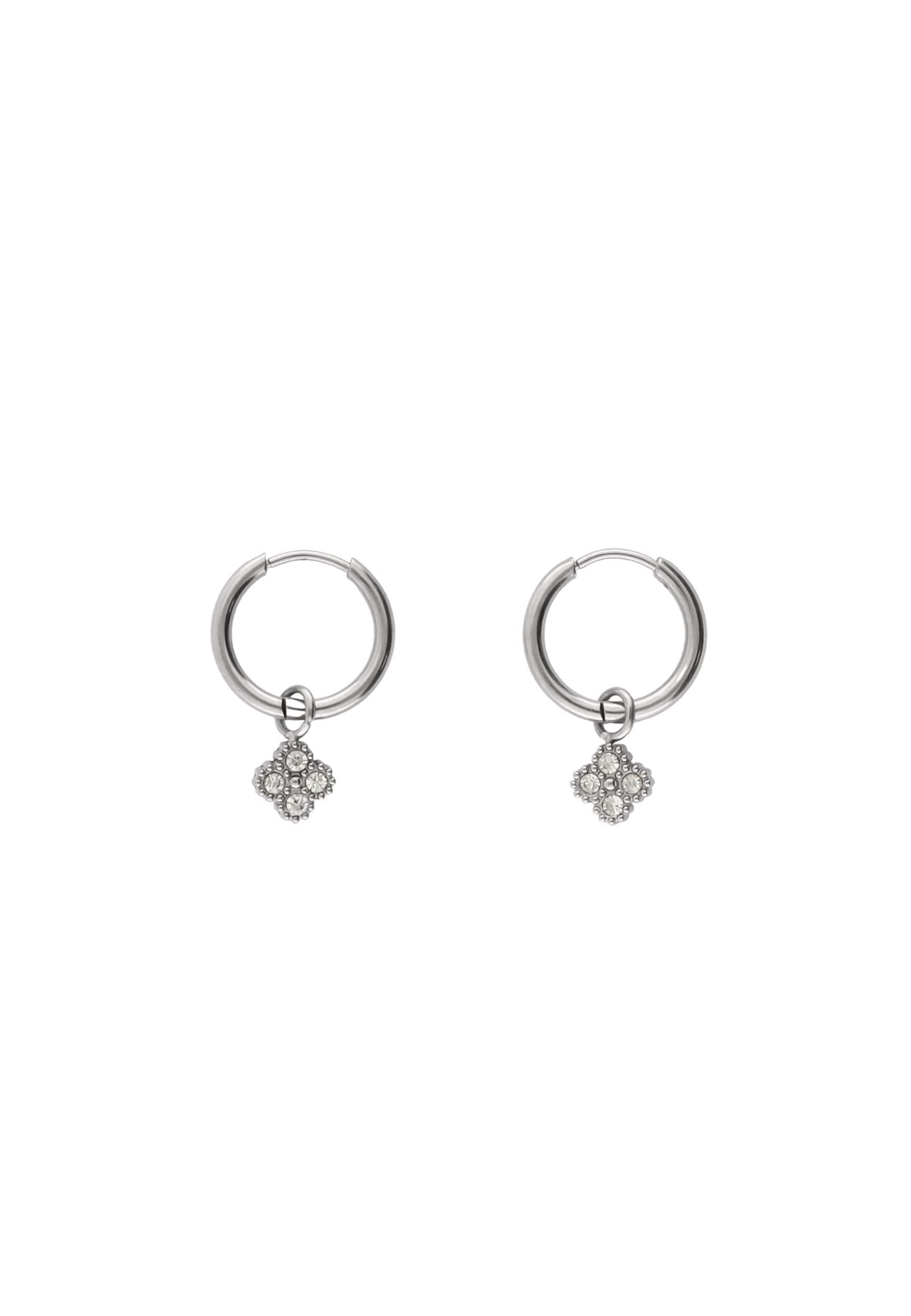 Boucles d'oreilles My Jewellery en argent : devant