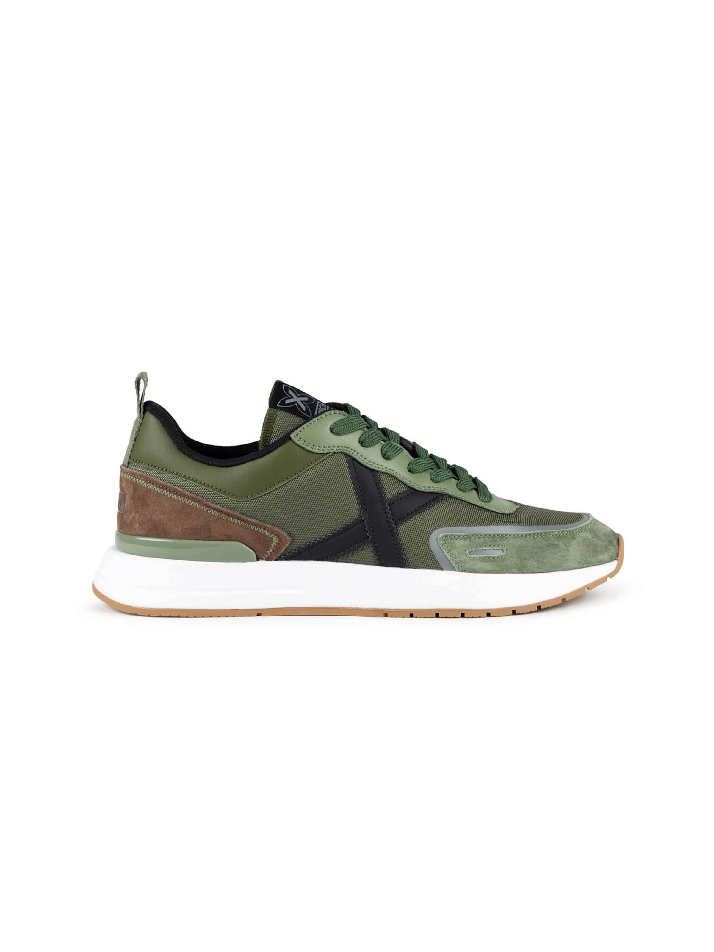 MUNICH Sneakers laag 'SPEED' in Groen: zijkant