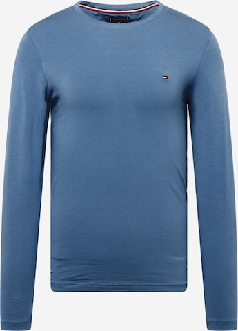 Coupe regular T-Shirt TOMMY HILFIGER en bleu : devant