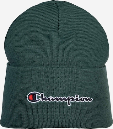 Champion Authentic Athletic Apparel Beanie in Green: front
