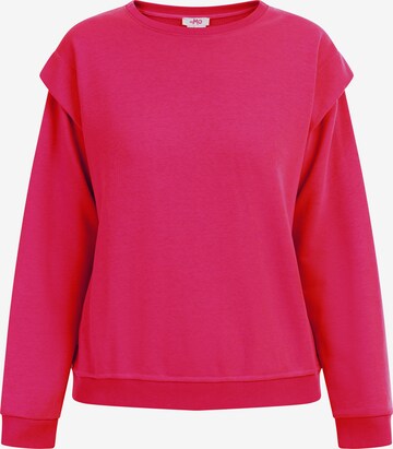 Sweat-shirt MYMO en rose : devant