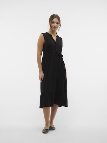 MAMALICIOUS - Vestido camisero 'MACY LIA' en negro