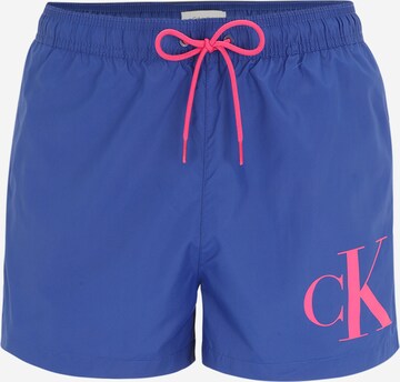 Calvin Klein Swimwear Zwemshorts in Blauw: voorkant