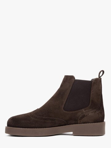 Estro Chelsea Boots '09-3440'‌‌‌‌ in Braun