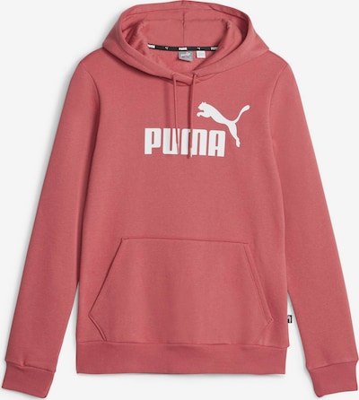 PUMA Sportsweatshirt 'Essentials' i rustrød / hvid, Produktvisning