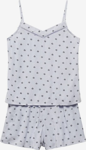 MANGO TEEN Pajamas 'luna' in Blue: front