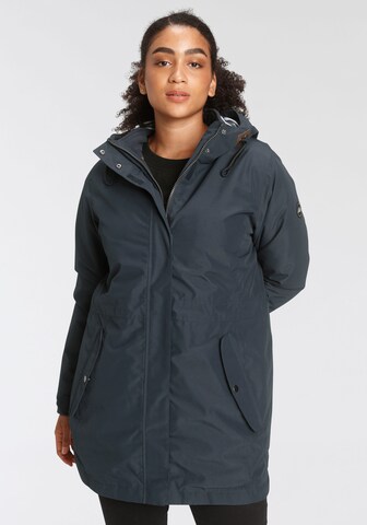 POLARINO Outdoor Jacket in Blue: front