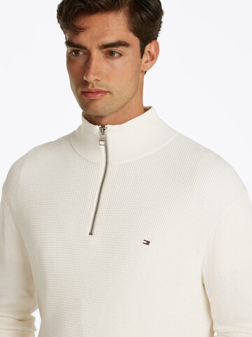 TOMMY HILFIGER Pullover in Weiß