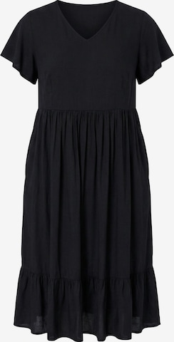 Angel of Style Dress in Black: front