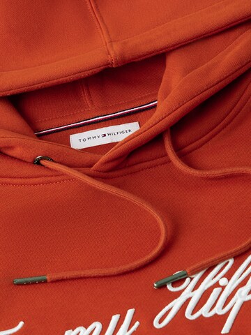 TOMMY HILFIGER Sweatshirt in Orange