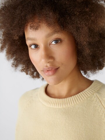 OUI Pullover in Gelb