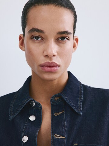 MANGO Kezeslábas 'Belle' - kék