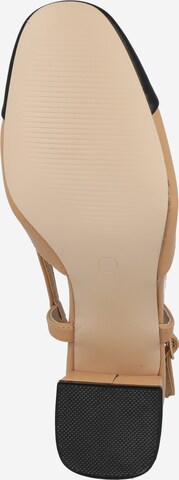 Wallis Дамски обувки на ток с отворена пета 'Estelle' в бежово