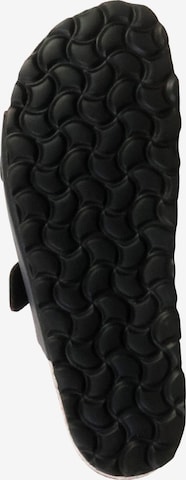 Zoccoletto 'Leder-Pantoletten Noga Sierra Edge' di The Divine Factory in nero