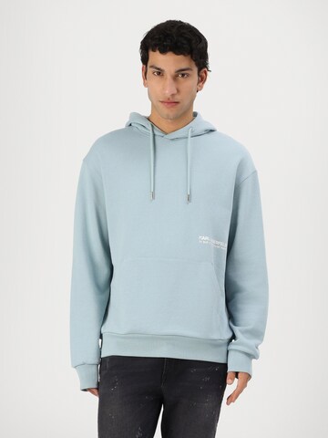 Karl Lagerfeld Sweatshirt i blå: forside
